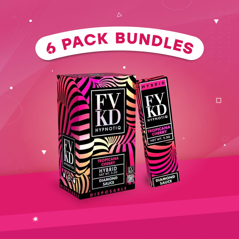 6 PACK FVKD HYPNOTIQ DIAMOND SAUCE DISPOSABLE | 3.5g